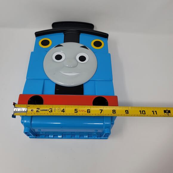 Thomas The Tank Engine 2004 Push and Go Thomas + Storage Case for Wood Trains - Picture 7 of 16